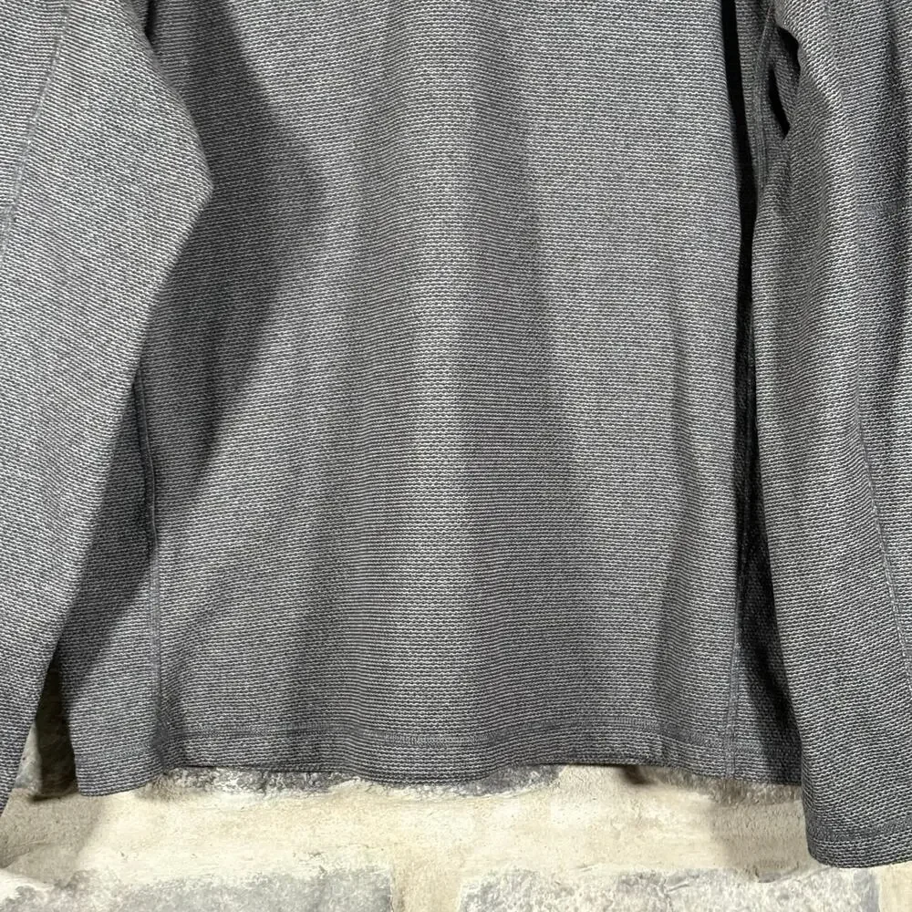 The North Face 1/4 Zip Sweatshirt Fleece Men's XL Gray Pull Over Gorpcore‎